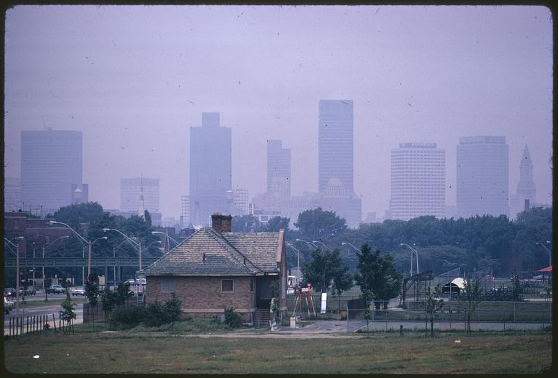 Smog from Columbia Circle