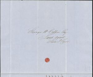 John Jenness to George Coffin, 6 December 1850