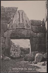 Mycenae, the Gate of the Lions