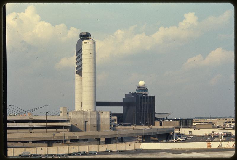 Logan International Airport control tower - Digital Commonwealth