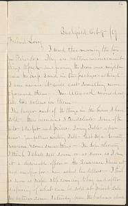 Letter from R.C. Jewett to John D. Long, October 9, 1869