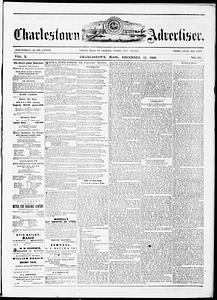 Charlestown Advertiser, December 12, 1860