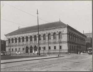 Boston Public Library, exterior
