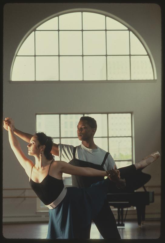 Dancers in rehearsal, Boston Ballet, South End