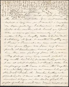 Letter from Zadoc Long to John D. Long, August 26, 1866