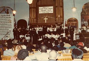 St Paul AME's Messiah, chorus, 1982