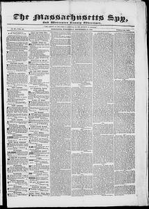 The Massachusetts Spy, and Worcester County Advertiser