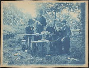 People picnicking