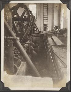 Interior of the pumping station