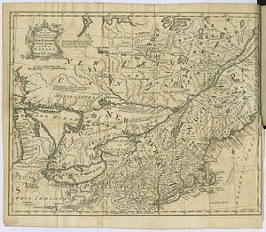 A new and correct map of the provinces of New England, New York, Canada or New France