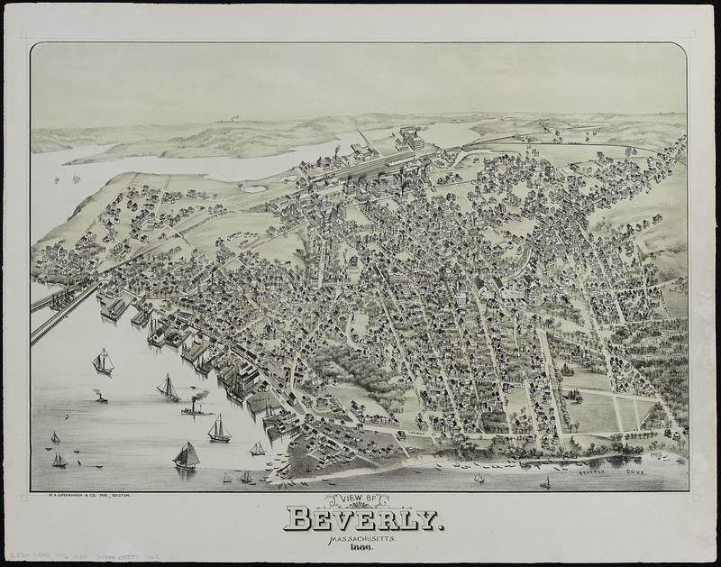 View of Beverly, Massachusetts, 1886