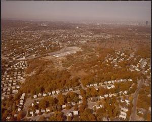 Aerial photo of Boston