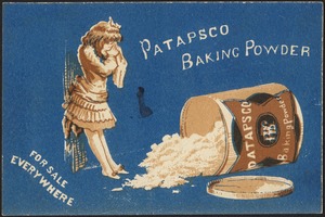 Patapsco baking powder, for sale everywhere