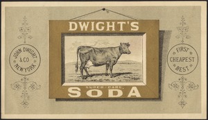 Dwight's super-carb. soda