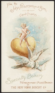 From the John Pearson & Son specialty bakery, Cupid Creams