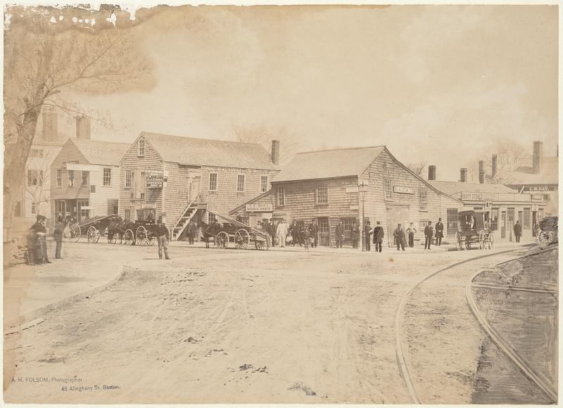 Corner of Warren Street and Dudley Street, Roxbury, Massachusetts