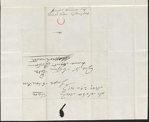 Joseph Chase to George Coffin, 29 May 1841