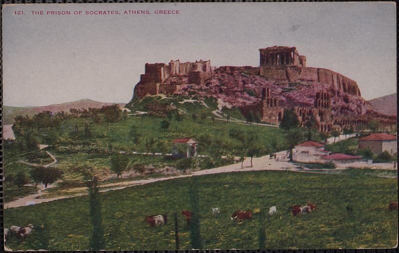The prison of Socrates, Athens, Greece