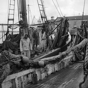 Rescued fishermen, New Bedford