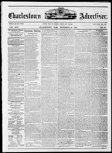 Charlestown Advertiser, September 12, 1863