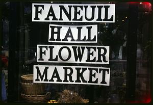 Faneuil Hall Flower Market