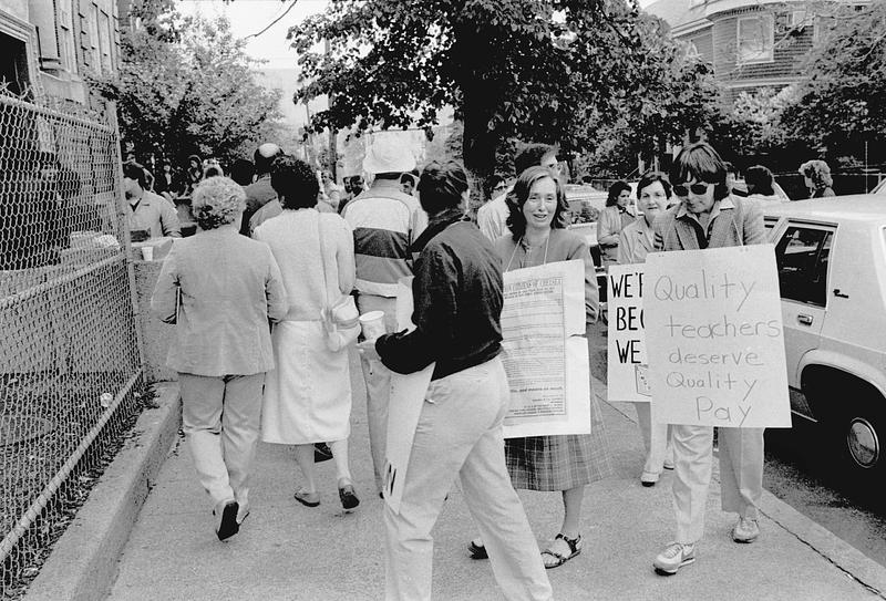 Teacher strike - Digital Commonwealth