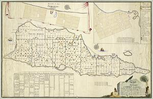 Tilforladelig kort over Eylandet St. Croix udi America