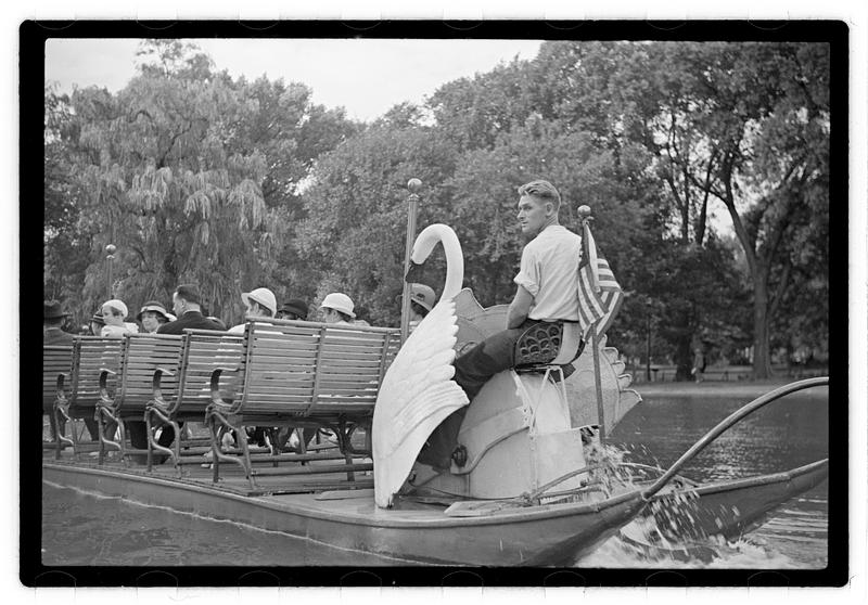 Wm Hanscomb swan boat