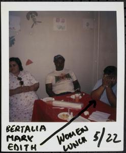 Bertalia, Mary, Edith at women lunch 5/22