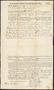 Deed, Giles Holland Montague to Spencer & Josiah Snow, Dec. 8, 1832