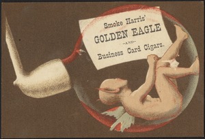 Smoke Harris' Golden Eagle and business card cigars.