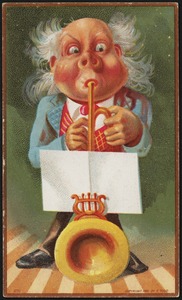 Man playing a horn