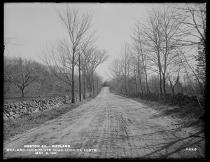 Weston Aqueduct, Wayland-Cochituate road, looking southerly, Wayland, Mass., May 6, 1901