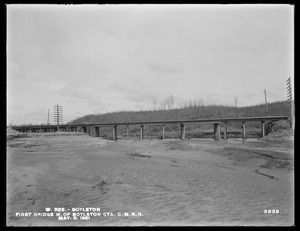 Wachusett Reservoir, first bridge west of Boylston Station on Central Massachusetts Railroad, Boylston, Mass., May 3, 1901