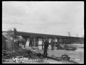 Wachusett Reservoir, third bridge west of Boylston Station on Central Massachusetts Railroad, Boylston, Mass., May 3, 1901