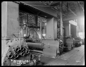 Wachusett Dam, air compressor, Boylston, Mass., May 2, 1901