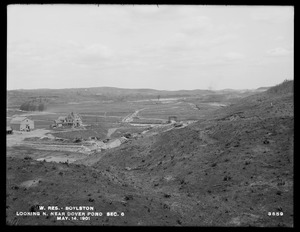 Wachusett Reservoir, Section 6, looking north near Dover Pond, Boylston, Mass., May 14, 1901