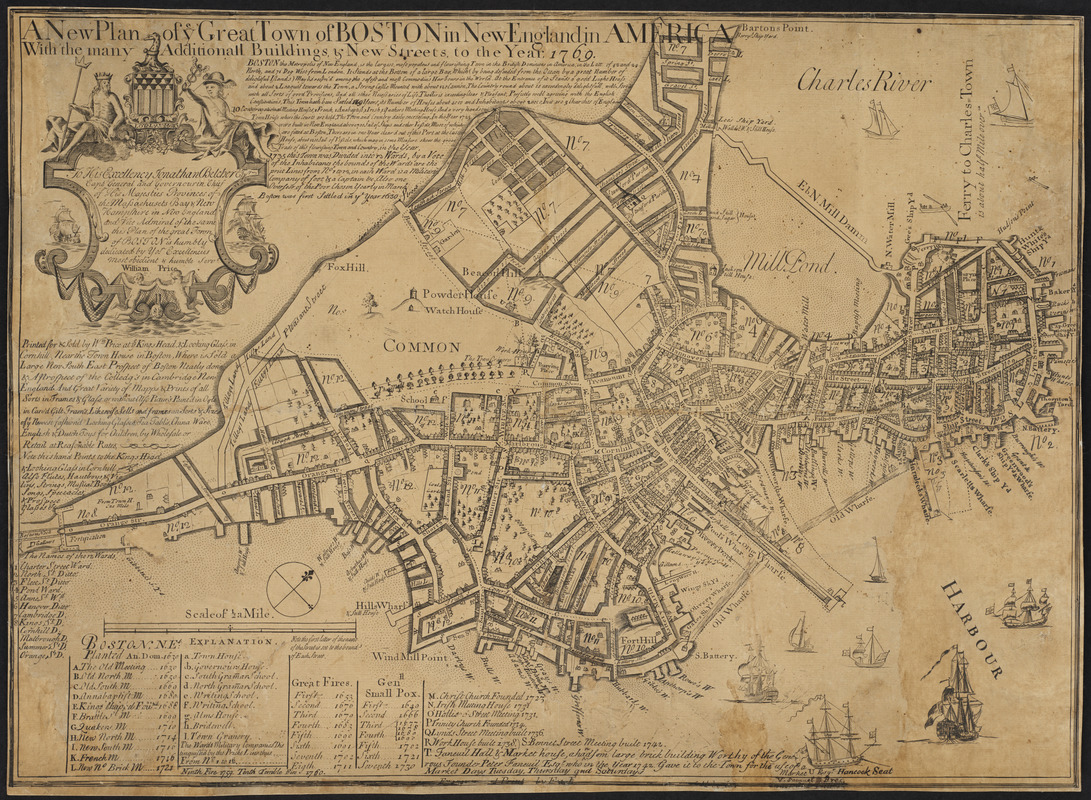 Mapping Boston and the American Revolution