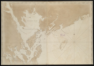 Chart of Passamaquoddy Bay and Grand Manan Island, New Brunswick