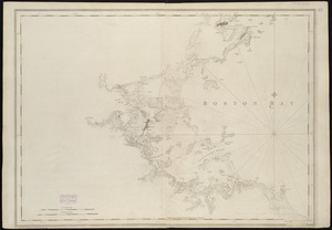 A chart of Boston Bay and vicinity