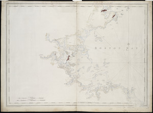 A chart of Boston Bay and vicinity