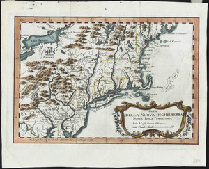 Carta della Nuova Inghilterra, Nuova Iork, e Pensilvania