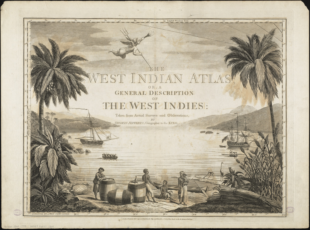The West Indian atlas [frontispiece]