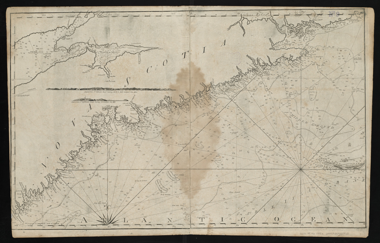 Coast of Nova Scotia from Barrington Bay to Cape Blancherolte