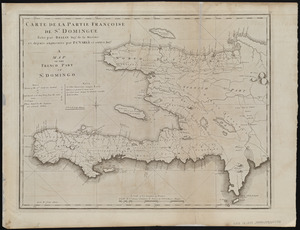 Carte de la partie Françoise de St. Domingue