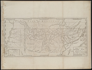 A map of the Tennassee state formerly part of North Carolina taken chiefly from surveys by Genl. D. Smith & others