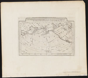 A map of the discoveries made by Capts. Cook & Clerke in the years 1778 & 1779 between the eastern coast of Asia and the western coast of North America, when they attempted to navigate the North Sea