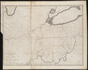A map of part of the N:W: Territory of the United States