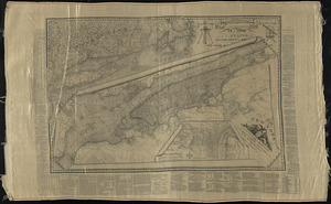The city of New York as laid out by the Commissioners with the surrounding country