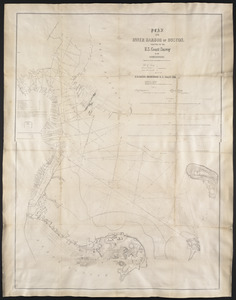 Plan of the Inner Harbor of Boston